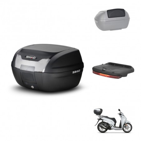 SHAD Baul SH40 + soporte montaje accesorios KIT-437557