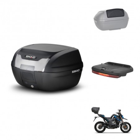 SHAD Baul SH40 + soporte montaje accesorios KIT-437581