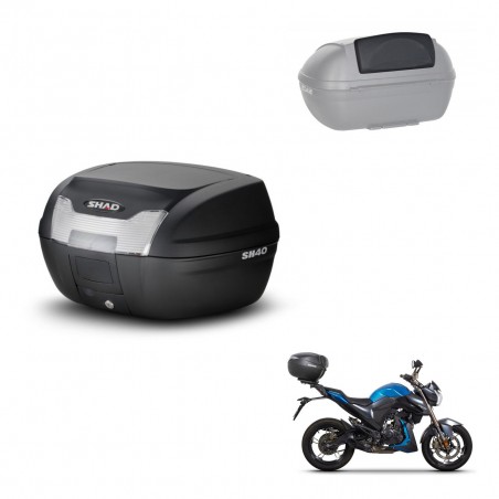 SHAD Baul SH40 + soporte montaje respaldo KIT-437584