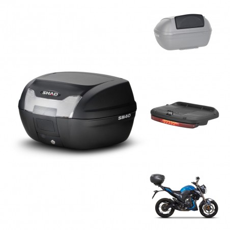 SHAD Baul SH40 + soporte montaje accesorios KIT-437585