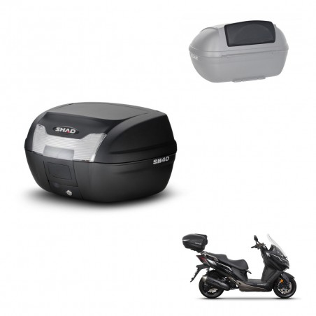 SHAD Baul SH40 + soporte montaje respaldo KIT-437596