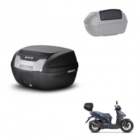 SHAD Baul SH40 + soporte montaje respaldo KIT-437612