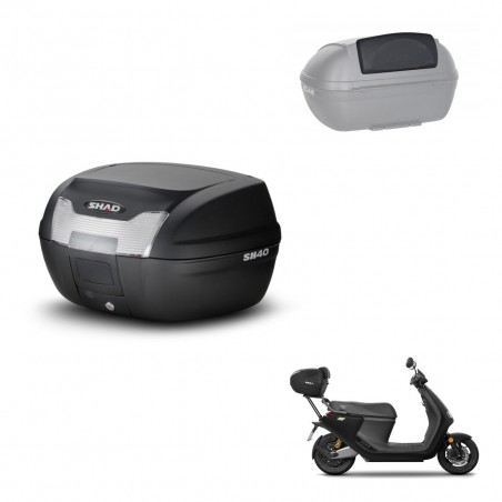 SHAD Baul SH40 + soporte montaje respaldo KIT-437652