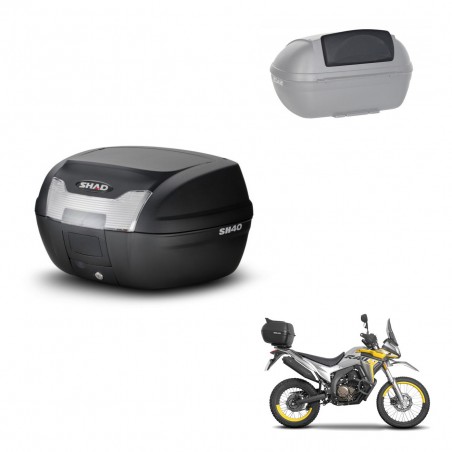 SHAD Baul SH40 + soporte montaje respaldo KIT-437668