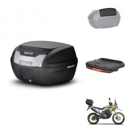 SHAD Baul SH40 + soporte montaje accesorios KIT-437669