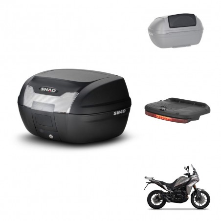 SHAD Baul SH40 + soporte montaje accesorios KIT-437697