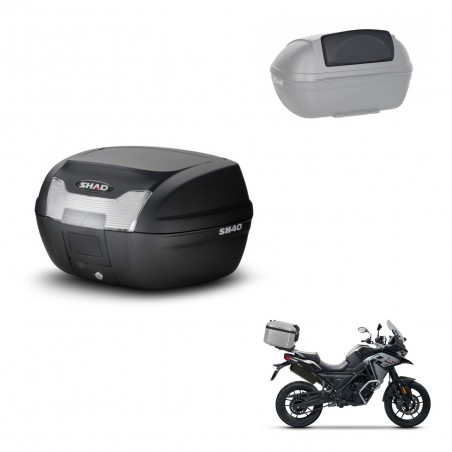 SHAD Baul SH40 + soporte montaje respaldo KIT-437724