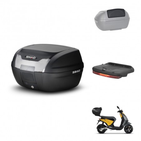 SHAD Baul SH40 + soporte montaje accesorios KIT-437729