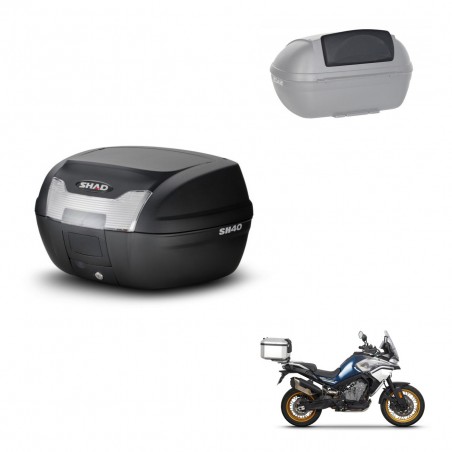 SHAD Baul SH40 + soporte montaje respaldo KIT-437756