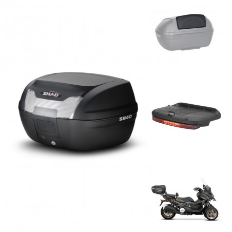SHAD Baul SH40 + soporte montaje accesorios KIT-437765