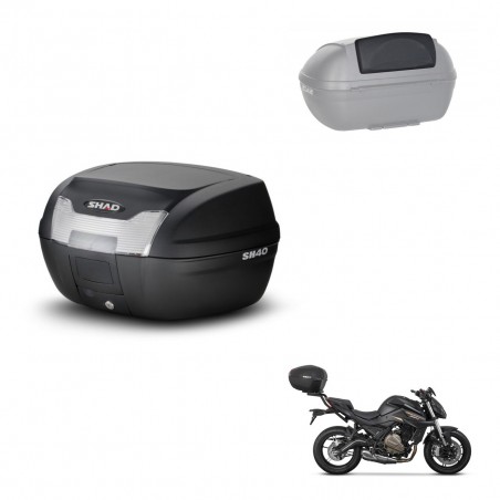 SHAD Baul SH40 + soporte montaje respaldo KIT-437768