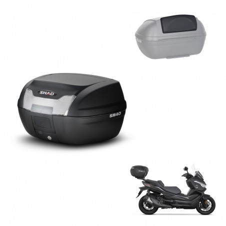 SHAD Baul SH40 + soporte montaje respaldo KIT-437792