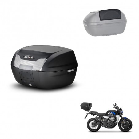 SHAD Baul SH40 + soporte montaje respaldo KIT-437844