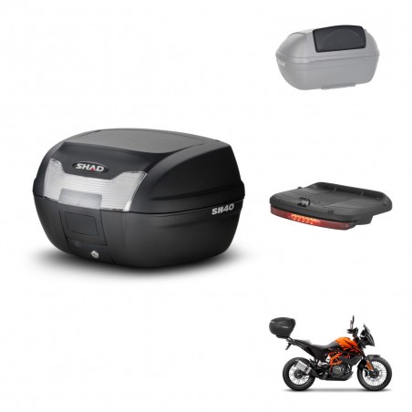 SHAD Baul SH40 + soporte montaje accesorios KIT-437869