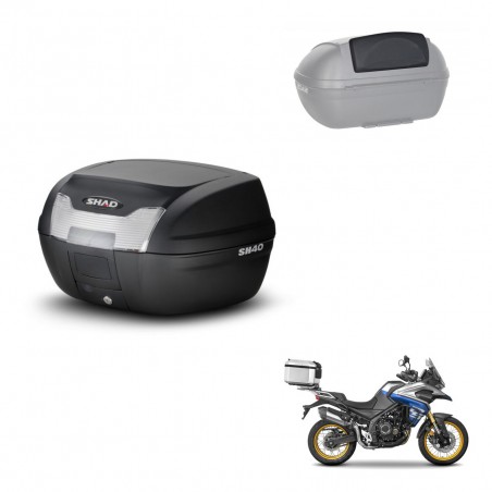 SHAD Baul SH40 + soporte montaje respaldo KIT-437884