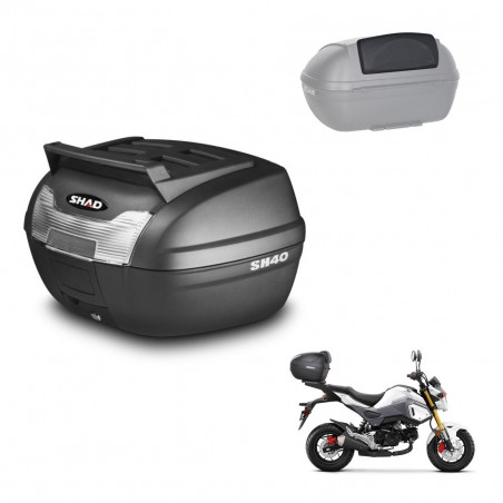 SHAD Baul SH40 parrilla superior + soporte montaje respaldo KIT-437896