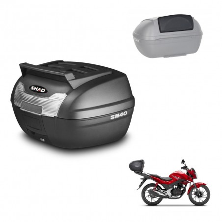 SHAD Trunk SH40 upper grill + mounting bracket backrest KIT-437932