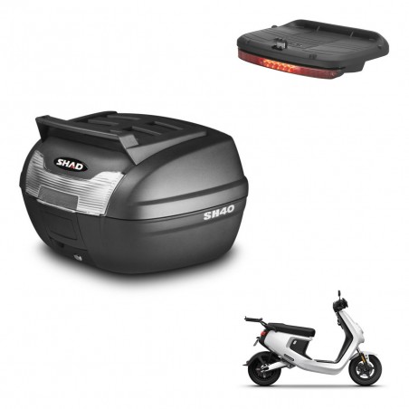 SHAD Trunk SH40 upper grill + mounting bracket brake light KIT-437935