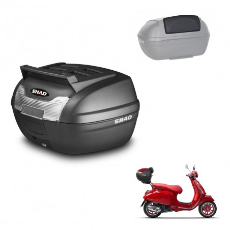 SHAD Baul SH40 parrilla superior + soporte montaje respaldo KIT-438024