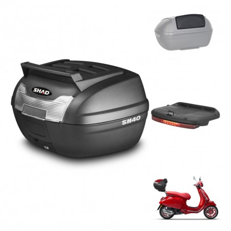 SHAD Trunk SH40 upper grill + mounting bracket accessories KIT-438025