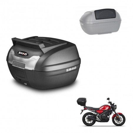 SHAD Trunk SH40 upper grill + mounting bracket backrest KIT-438028