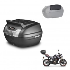 SHAD Trunk SH40 upper grill + mounting bracket backrest KIT-438040
