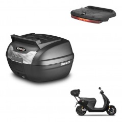 SHAD Baul SH40 parrilla superior + soporte montaje luz de freno KIT-438055