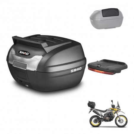 SHAD Baul SH40 parrilla superior + soporte montaje accesorios KIT-438073