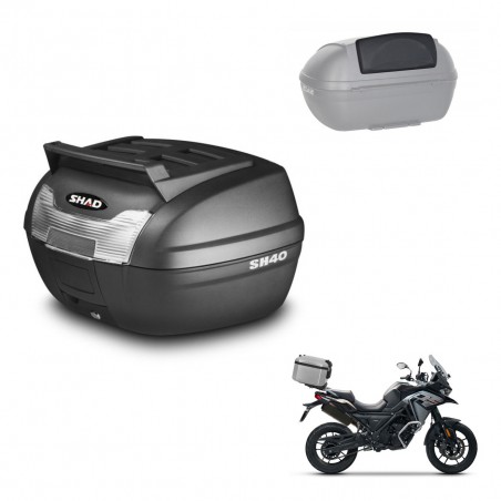 SHAD Baul SH40 parrilla superior + soporte montaje respaldo KIT-438128