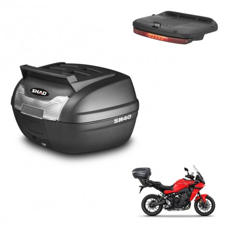 SHAD Trunk SH40 upper grill + mounting bracket brake light KIT-438139