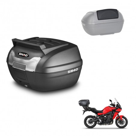 SHAD Trunk SH40 upper grill + mounting bracket backrest KIT-438140