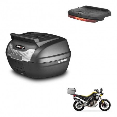 SHAD Trunk SH40 upper grill + mounting bracket brake light KIT-438147