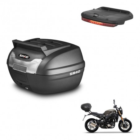 SHAD Trunk SH40 upper grill + mounting bracket brake light KIT-438151