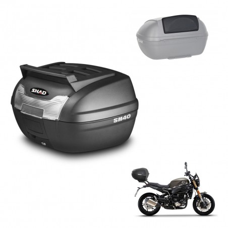 SHAD Trunk SH40 upper grill + mounting bracket backrest KIT-438152