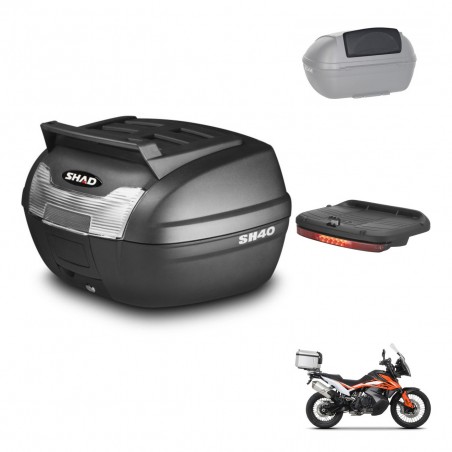 SHAD Baul SH40 parrilla superior + soporte montaje accesorios KIT-438257