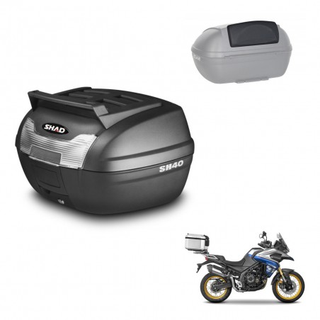 SHAD Baul SH40 parrilla superior + soporte montaje respaldo KIT-438288