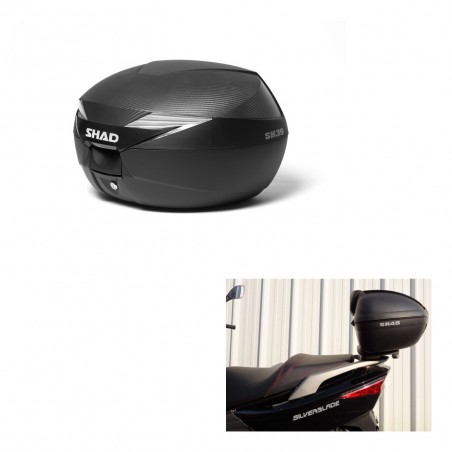 SHAD SH39 carbon trunk + mounting bracket KIT-438344