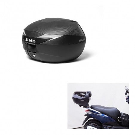 SHAD Baul SH39 carbon + soporte montaje KIT-438386