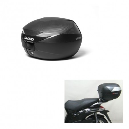SHAD Baul SH39 carbon + soporte montaje KIT-438392