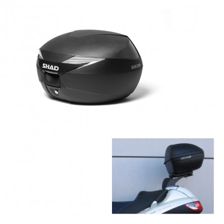 SHAD Baul SH39 carbon + soporte montaje KIT-438398