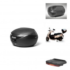 SHAD Baul SH39 carbon + soporte montaje accesorios KIT-438430