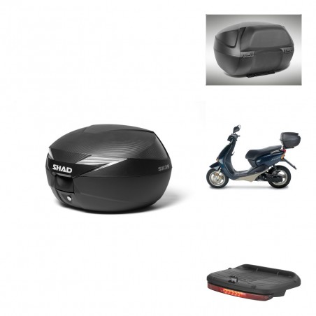 SHAD SH39 carbon trunk + mounting bracket accessories KIT-438436