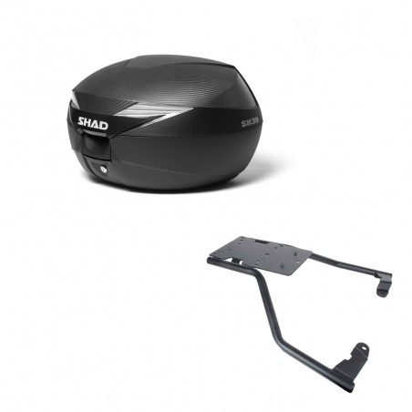 SHAD Baul SH39 carbon + soporte montaje KIT-438470