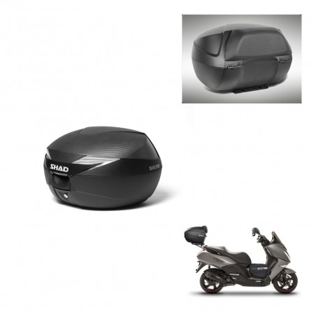 SHAD Baul SH39 carbon + soporte montaje respaldo KIT-438492