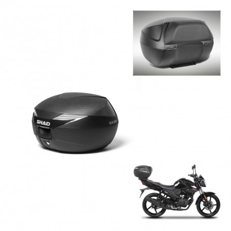 SHAD SH39 carbon trunk + mounting support backrest KIT-438512