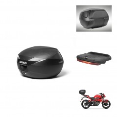 SHAD Baul SH39 carbon + soporte montaje accesorios KIT-438521