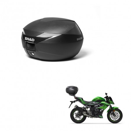 SHAD Baul SH39 carbon + soporte montaje KIT-438550
