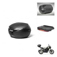 SHAD Baul SH39 carbon + soporte montaje accesorios KIT-438557