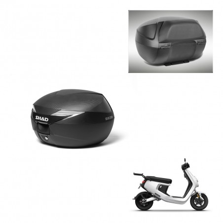 SHAD Baul SH39 carbon + soporte montaje respaldo KIT-438564