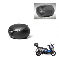 SHAD SH39 carbon trunk + mounting support backrest KIT-438580